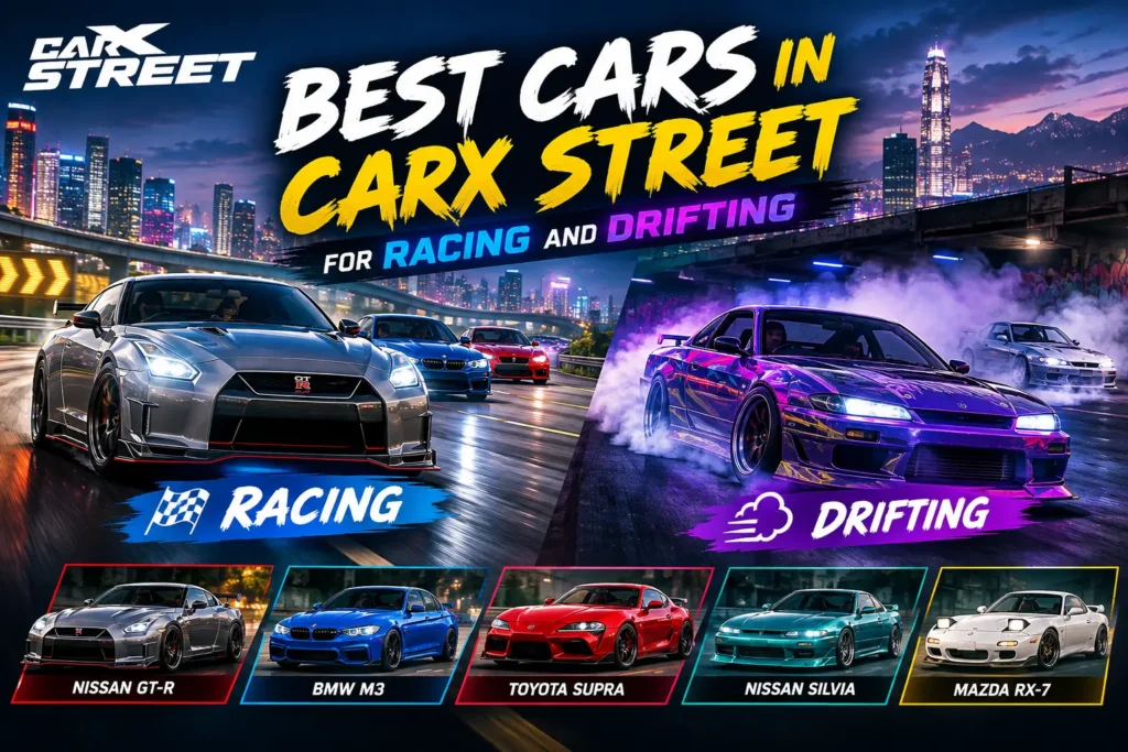 Best Cars in CarX Street for Racing and Drifting 2 Best Cars in CarX Street for Racing and Drifting