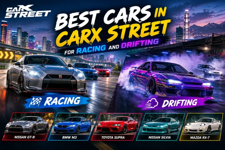 Best Cars in CarX Street for Racing and Drifting